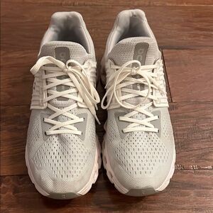 On Cloud White Running Shoes